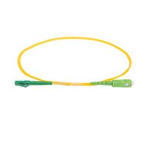 LC-APC/SC-APC 9/125 Singlemode Simplex Fiber Patch Cable - OS2 - x Meter
