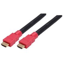 L-Com Plastic Armored HDMI Cable with Ethernet, Male to Male