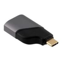 ShowMeCables USB Type C Male to HDMI Female Adapter, Aluminum Alloy, Grey