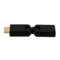 ShowMeCables HDMI Male to Female, Rotatable 360 Degrees, Black
