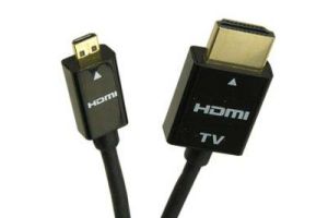 High Speed Micro HDMI to Standard HDMI with Ethernet and RedMere Technology