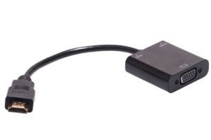 HDMI to VGA Video Converter with Audio