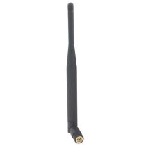 L-com 2.4/4.9/5.8 GHz 3 dBi Tri-band Rubber Duck Antenna - RP-TNC Plug Connector