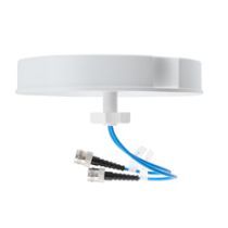 698 MHz - 4200 MHz, Indoor 4G/5G Wideband Omni Antenna, 3-5 dBi, Low PIM, Dual Pol, 2 x 4.3-10 Female connector