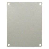 Blank Non-Metallic, Starboard Mounting Plate for 24x16 Series Enclosures