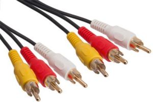 High Performance Triple RCA Cable