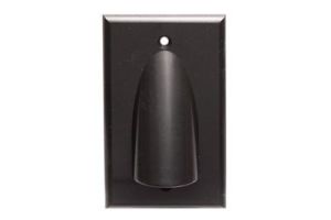 Horn Opening Pass-Through Wall Plate - Single Gang