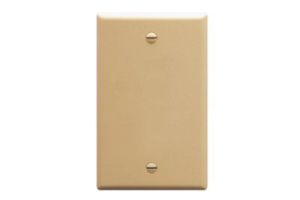 ICC Blank Wall Plate - Single Gang