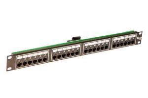 ICC Telco Male VOIP Patch Panel - RJ45 - 8P2C - 1 RU - 24 Port