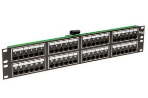 ICC Telco Male VOIP Patch Panel - RJ45 - 8P2C - 2 RU - 48 Port