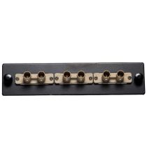 ICC Fiber Adapter Panel - ST - 6-Port Simplex - Metal