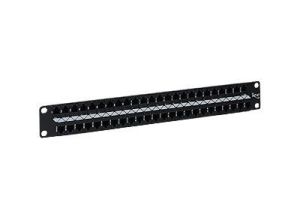ICC Cat5e Feed-Thru Patch Panel - 48 Port