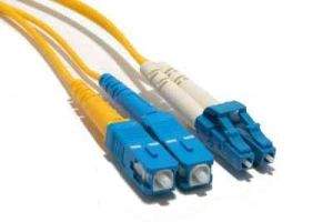 LC/SC 9/125 Singlemode Duplex Fiber Patch Cable - 30 Meter