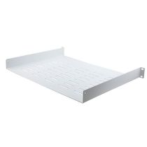 L-com 19" Cantilever Shelf 1U with 14" Depth- RAL9003-Signal White