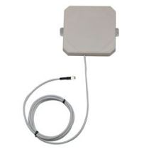 L-Com RFID ANTENNA 902-928MHz, RHCP, 5 dBi, White ABS, SMA Male, 5.7x5.7 in IP67