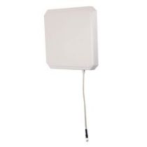 L-Com RFID ANTENNA 902-928MHz, RHCP, 9 dBi, White ABS, SMA Male Pig Tail, 10x10 in IP54