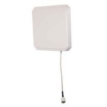 L-Com RFID ANTENNA 902-928MHz, RHCP, 9 dBi, White ABS, N Male Pig Tail, 10x10 in IP54