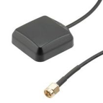 31 dBi Active GPS/GLONASS Magnet Mount Antenna RHCP 1575/1602 MHz, RG174 SMA Male IPX6