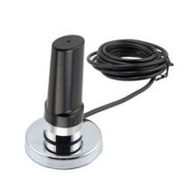 L-com VHF, UHF, 4G Omni Antenna 4.5 dBi, Vehicle NMO, Black RP TNC Plug Connector