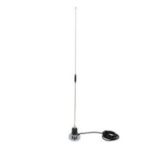 L-com 144/430 MHz Omni Antenna 5.5 dBi, Vehicle NMO, 35 in. Black RP SMA Connector
