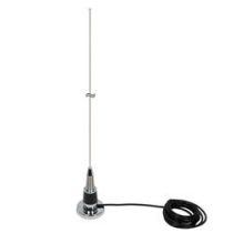 L-com 136-174 MHz Omni Antenna 5.5 dBi, Vehicle Spring NMO, 53.5 in. Black SMA Connector