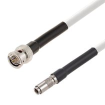 L-Com BNC M to 1.0/2.3 M Using White Belden 4694R