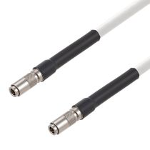 L-Com 1.0/2.3 M to 1.0/2.3 M Using White Belden 4694R