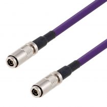 L-Com 1.0/2.3 M to 1.0/2.3 M Using Violet Belden 4855R