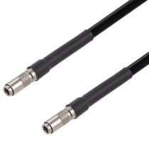 L-Com 1.0/2.3 M to 1.0/2.3 M Using Black Belden 1694A