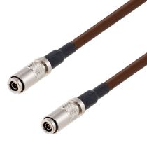 L-Com 1.0/2.3 M to 1.0/2.3 M Using Brown Belden 1855A