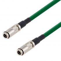 L-Com 1.0/2.3 M to 1.0/2.3 M Using Green Belden 1855A