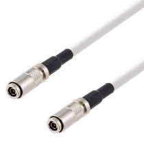 L-Com 1.0/2.3 M to 1.0/2.3 M Using White Belden 1855A