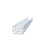 L-com Wire Mesh Cable Tray 6"D x 4"H x 10ft. 5pk