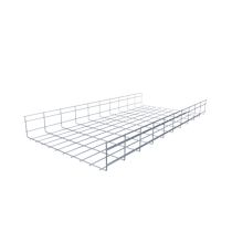 L-com Wire Mesh Cable Tray 20"D x 4"H x 10ft. 2pk