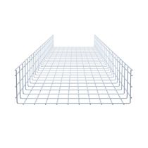 L-com Wire Mesh Cable Tray 20"D x 6"H x 10ft. 2pk