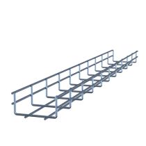 L-com Wire Mesh Cable Tray 4"D x 2"H x 10ft. 10pk