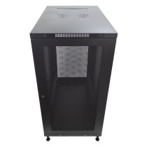 ShowMeCables 24U Mid Depth 33 inch (840mm) Networking Cabinet (Black) - Assembled