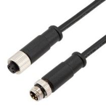 ShowMeCables M8 4 Position Cable, PVC Jacket, Male/Female