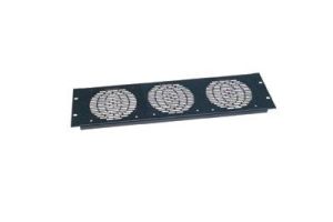 Anodized Fan Panel, Accepts 3 Fans