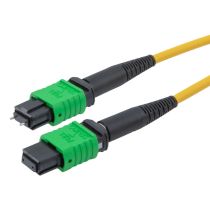 L-com MPO w/ pins to MPO no pins, 24 Fiber, Type B, 9/125 SMF OS2, OFNP Jacket