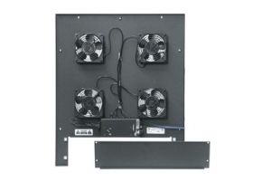 Middle Atlantic Integrated Fan Top Option with Controller - Includes Four 4 1/2 Inch Fans