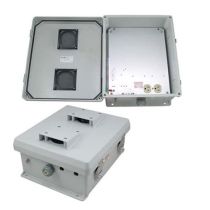 L-com ENCL FRP 12x10x5" w/120VAC VENT MNT PLATE