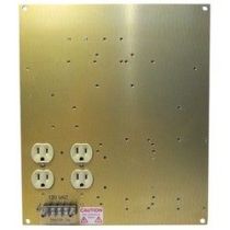 Assembled Replacement Mounting Plate for 14x12-10F Enclosures