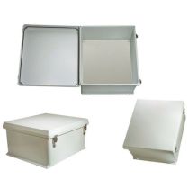 L-com ENCL FRP 18x16x8" w/BLANK PLASTIC MNT PLATE