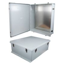 L-com ENCL FRP 30x24x11" W/BLNK ALUMINUM PLATE