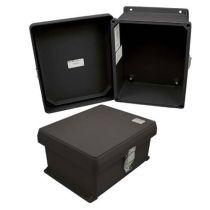 L-com ENCL FRP 10x8x5" BLK