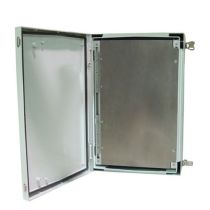 L-com ENCL FRP 24x16x9" w/BLNK ALUMINUM MNT SWING PLATE