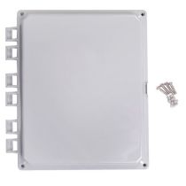 Dark Gray Replacement Hinge Cover for 1816 Polycarbonate Enclosure