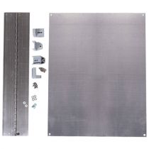 Aluminum Hinged Swing Panel kit for PC201608 Enclosures that include Rail Kits (NBR/ NBRW) versions