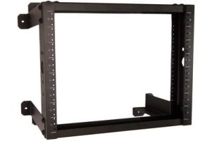 ShowMeCables Open Frame Wall Mount Rack - 12 Inch Depth